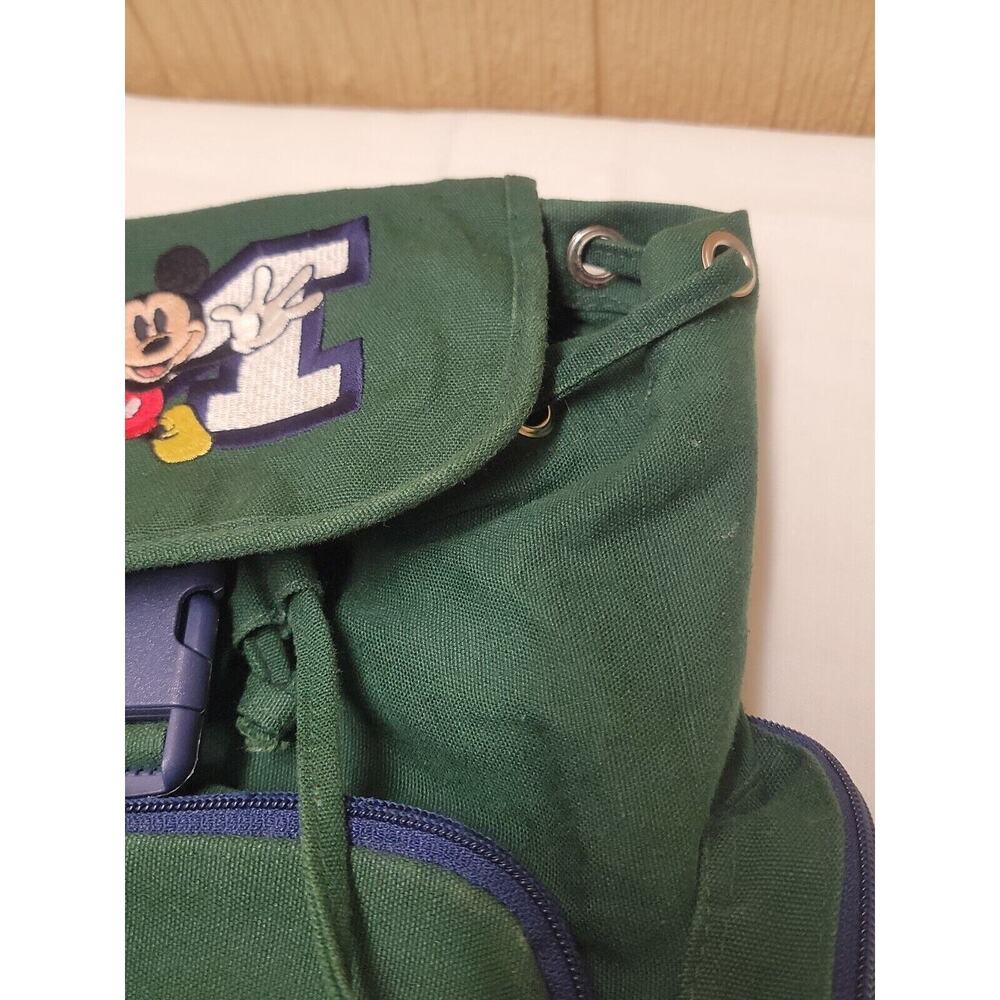 Mickey Mouse Backpack Drawstring Multi-Pockets 12… - image 2